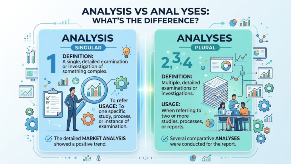 Analysis vs Analyses: What's the Difference?