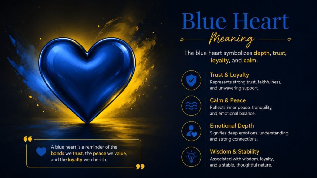 Blue Heart Meaning: The Emoji Everyone Keeps Misreading