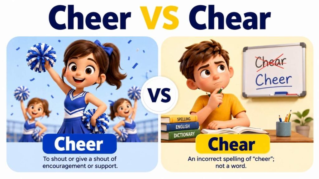 Chear Meaning: Real Truth About Cheer Vs Chear 2026