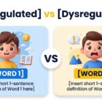 Disregulated or Dysregulated: The Real Meaning Explained