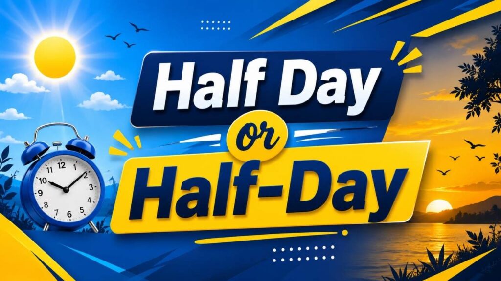 Half Day or Half-Day? The Grammar Rule You Need to Know