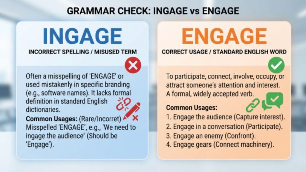Ingage vs Engage