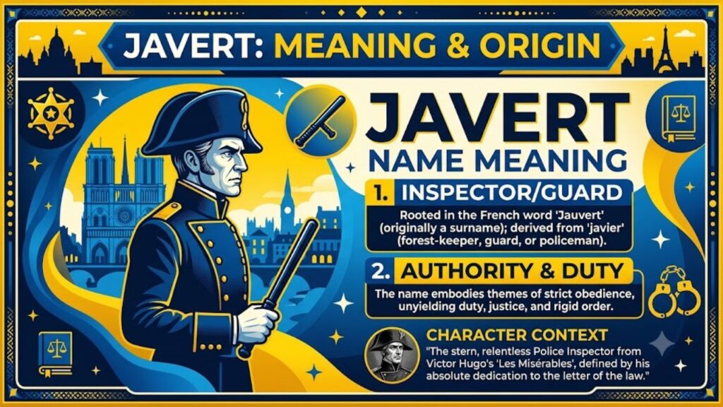 Javert Meaning: The Shocking Truth Behind His Meaning
