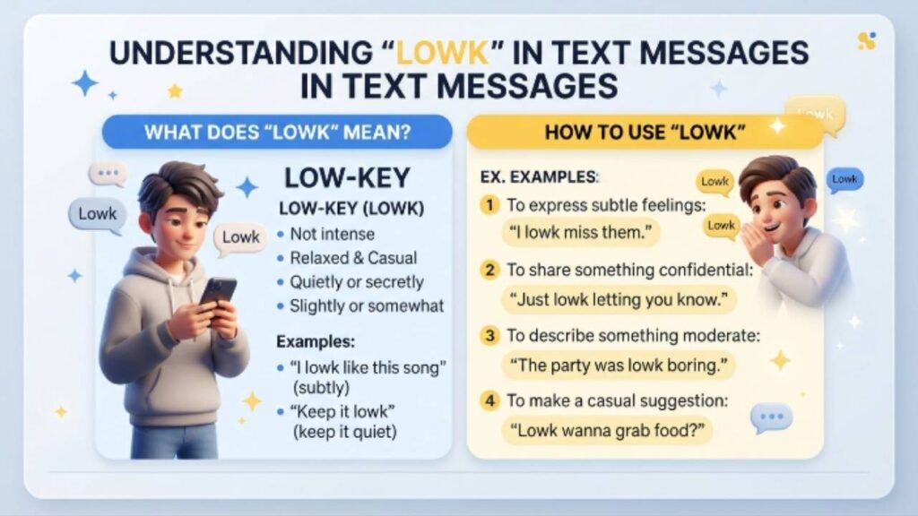 What Does Lowk Really Mean When Someone Texts It?