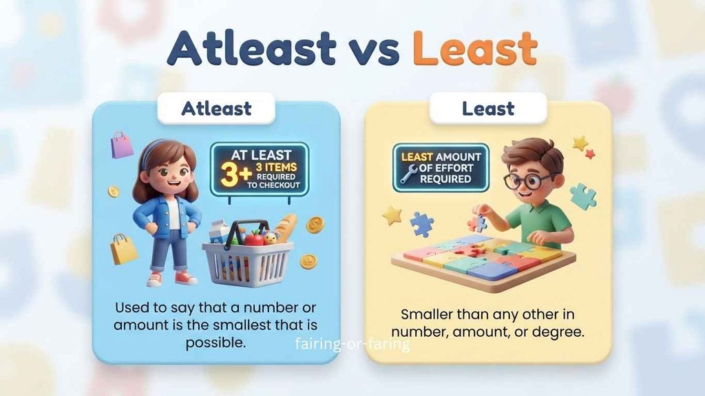 Atleast or At Least? 2 Easy & Surprising Usage Rules