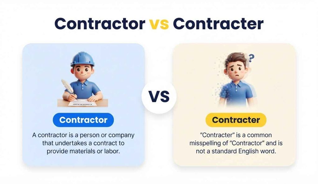 Contractor or Contracter