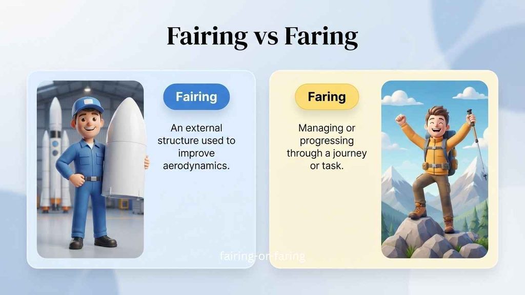 Fairing or Faring