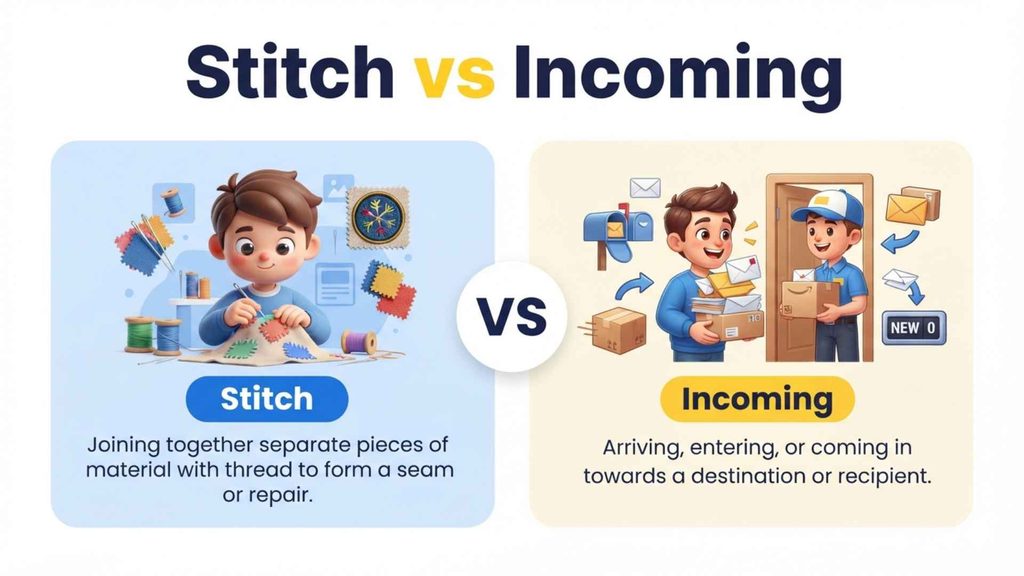 Stitch Incoming Meaning
