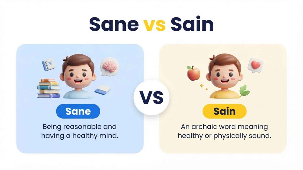 Sane or Sain