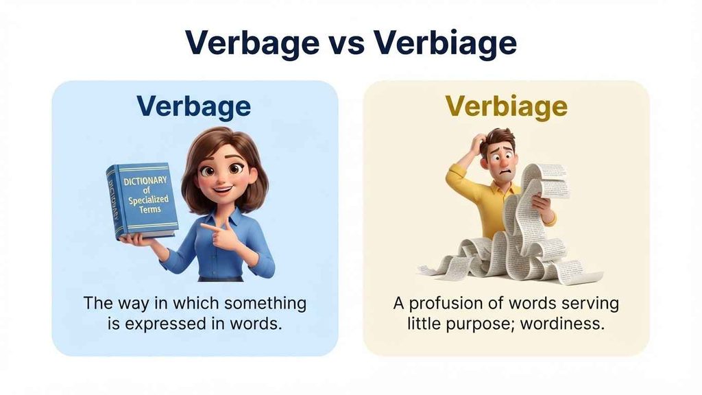 Verbage