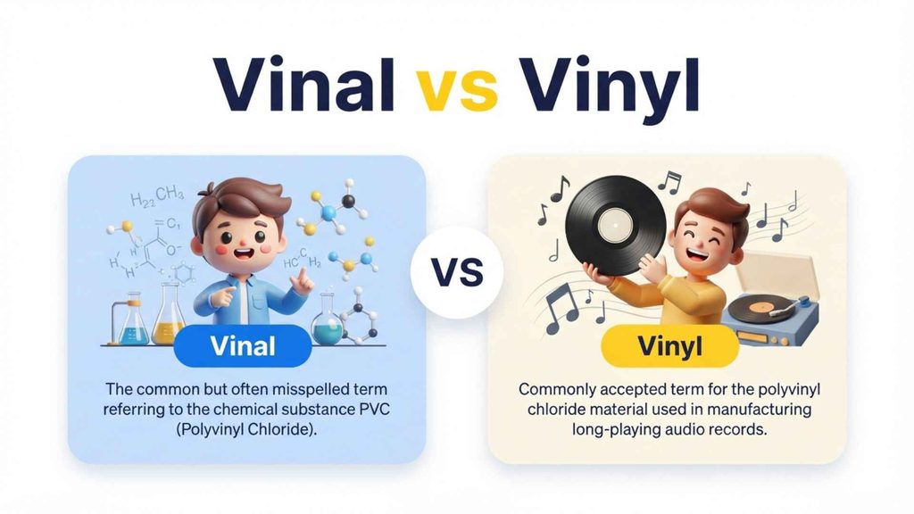 Vinal vs Vinyl