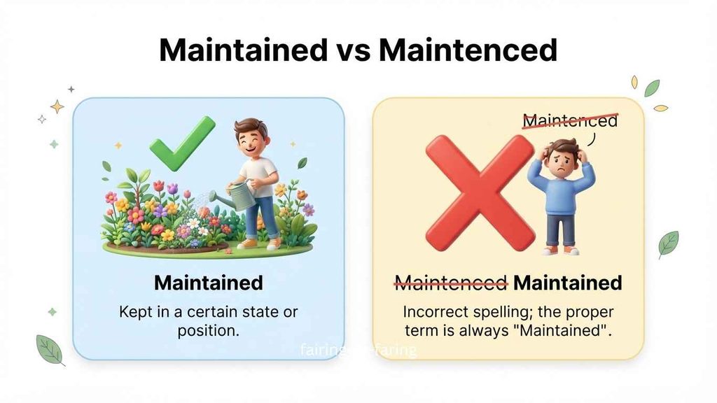 Maintenced