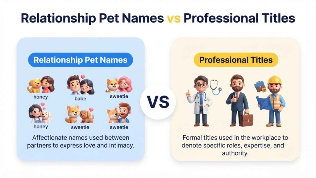 Relationship Pet Names