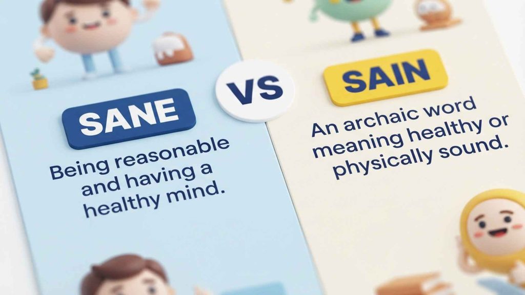 Sane or Sain