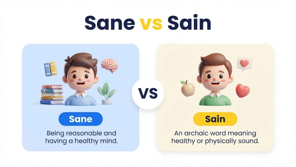 Sane or Sain