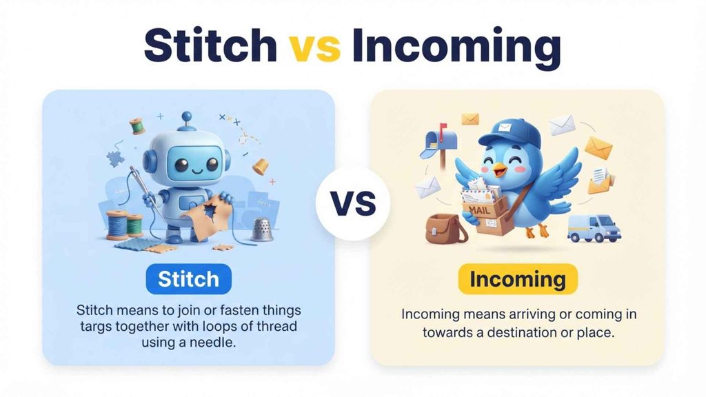 Stitch Incoming Meaning