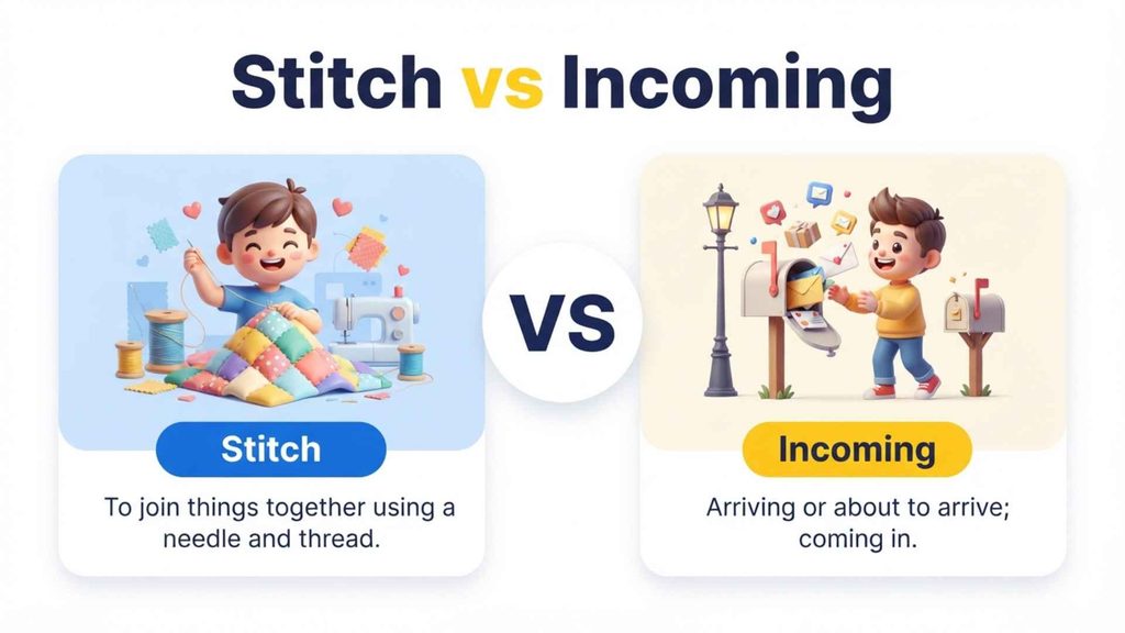Stitch Incoming Meaning