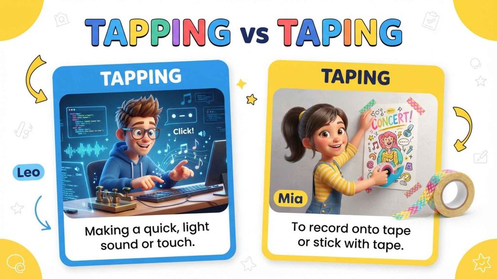 Tapping vs Taping