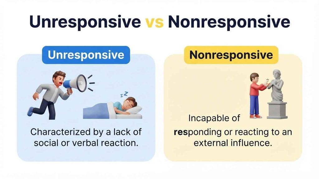 Nonresponsive