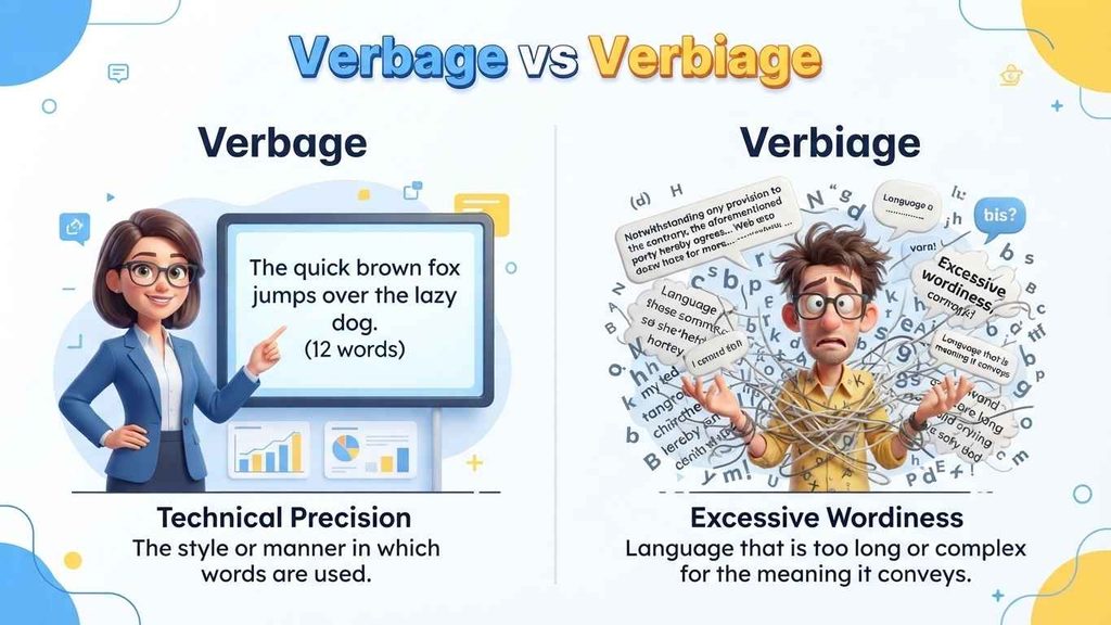 Verbage