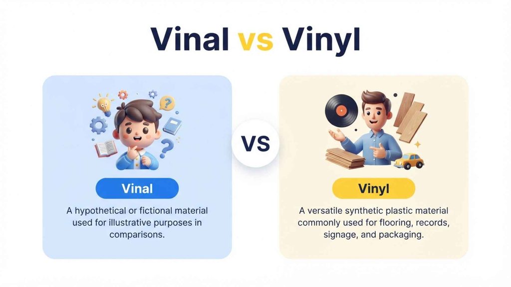 Vinal vs Vinyl