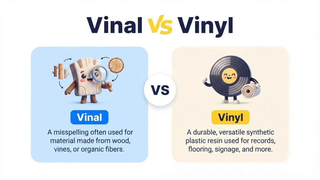 Vinal vs Vinyl