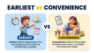 Earliest Convenience