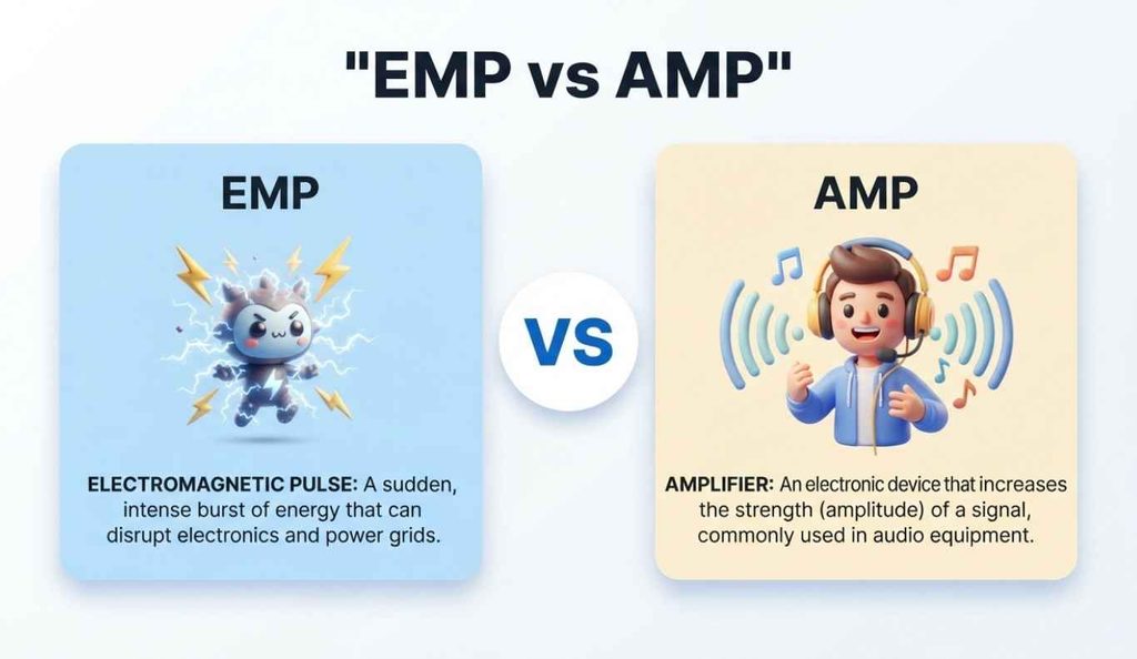 EMP Meaning in Text
