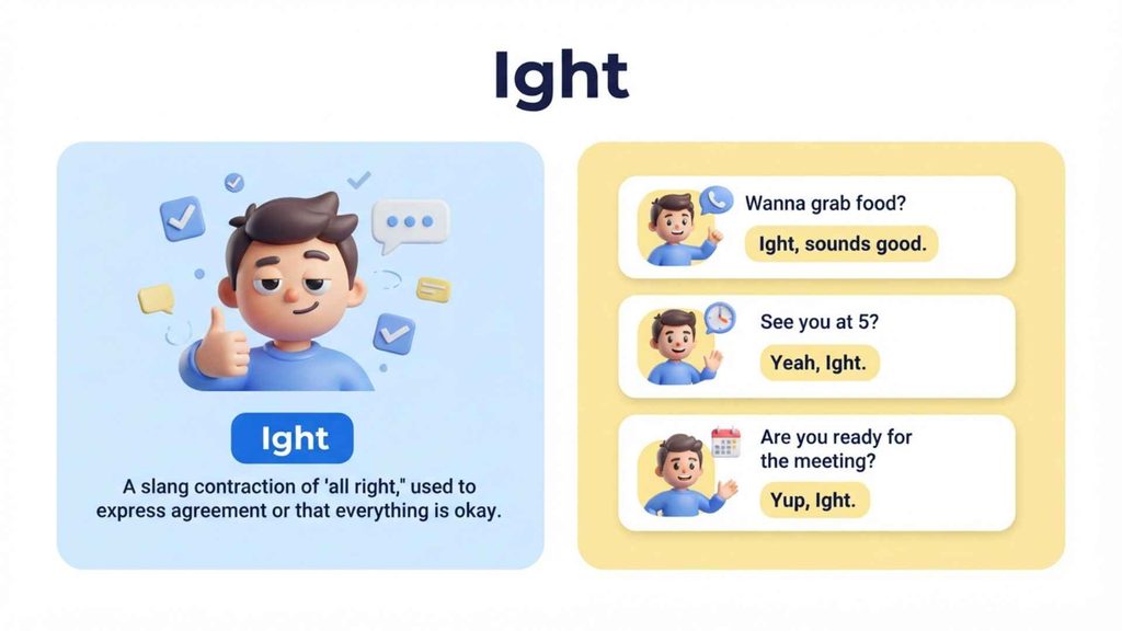 Ight Meaning