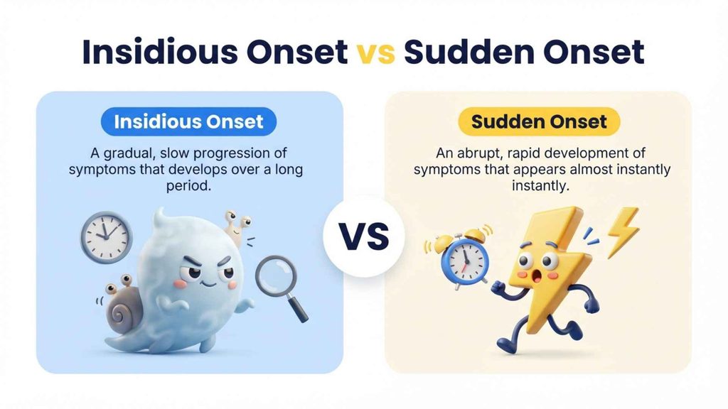 Insidious Onset Meaning