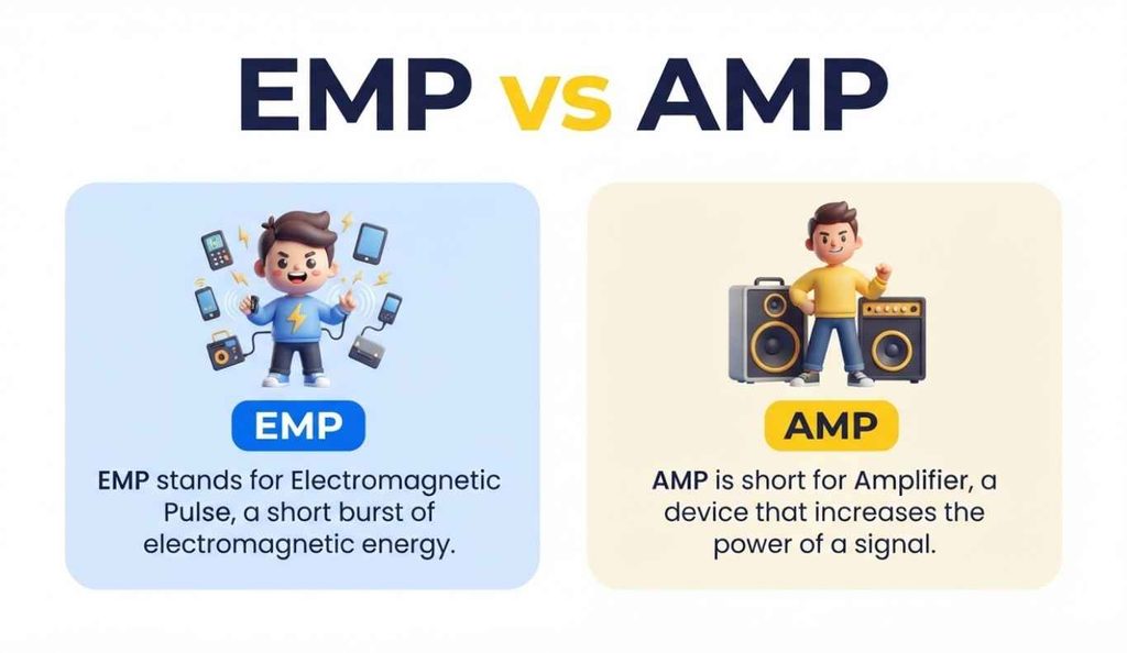 EMP Meaning in Text