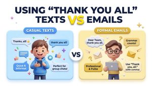 “Thank You All” Meaning vs “Thank You Everyone” Explained