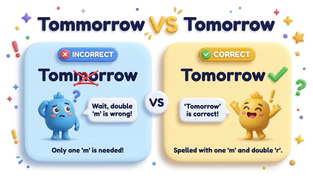 Tommorrow or Tomorrow